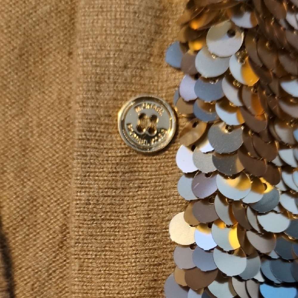 Michael Kors Sequined Cardigan - Picture 2 of 13